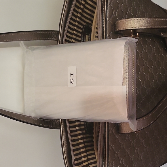 NWT Diophy medium gold tote purse - Picture 6 of 11